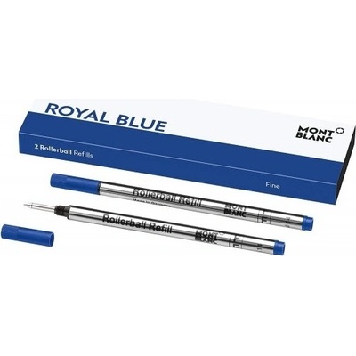 Montblanc 124501 2 náplně do rolleru modré Royal Blue F