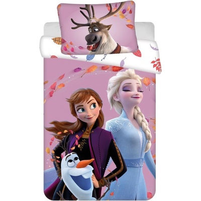 Jerry Fabrics disney povlečení do postýlky frozen light blue baby 100 x 135 cm 40 x 60 cm