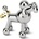 Umbra HK Limited Umbra Поставка за пръстени zoola poodle - пудел - цвят хром (umbra-299207-158)