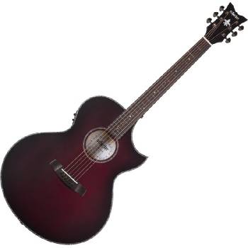 Schecter Guitar Research Orleans Stage Acoustic Vampyre Red Burst Satin Електро-акустична китара Джъмбо