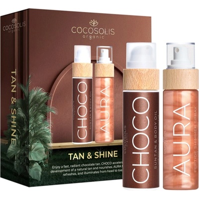 COCOSOLIS Tan & Shine подаръчен комплект за подчертаване на тена