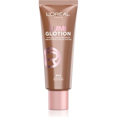 L'Oréal Lumi Glotion кремообразен озарител с хидратиращ ефект цвят 904 Deep Glow 40ml
