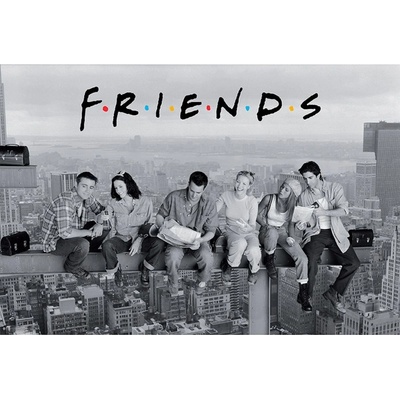 Grupo Erik Plakát Friends - Lunch on a Skyscraper