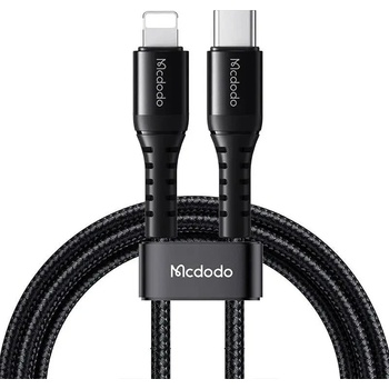 Mcdodo Кабел USB-C към Lightning Mcdodo CA-5630, 36W, 0.2m, черен (CA-5630)
