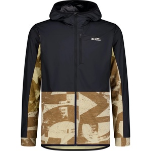 Mons Royale Мъжко ветрозащитно яке за колоездене Mons Royale Diversion Merino Wind Jacket Cycling jacket - MR Grunge / Black (051-1241-0412)
