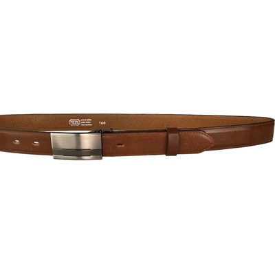 Penny Belts pánský kožený opasek 30-020-1PS-48 hnědý