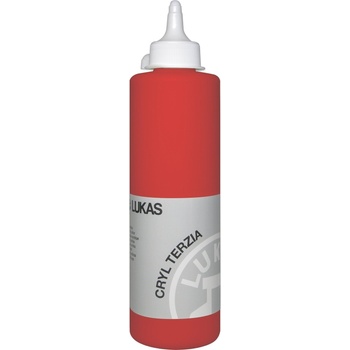 LUKAS Cryl Terzia Plastic Bottle АКРИЛНА боя Cadmium Red Light Hue 500 ml 1 бр (748720500)