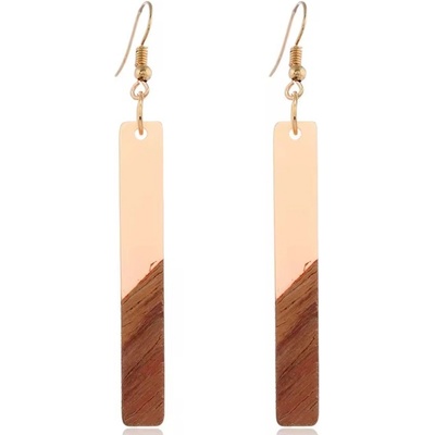 Izmael náušnice Wow Resin Oranžová KP32697