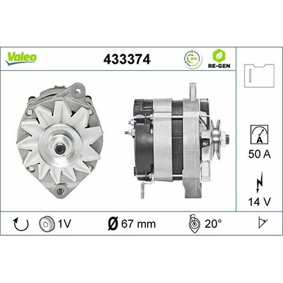Alternátor VALEO 433374