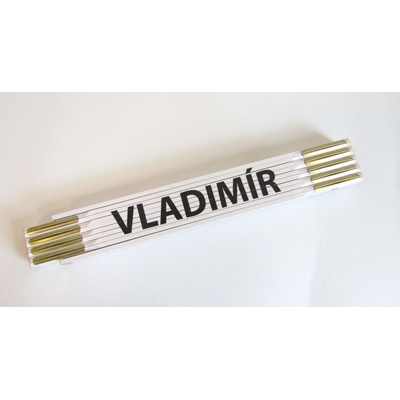 Levior Skládací 2m VLADIMÍR PROFI,bílý,dřevo