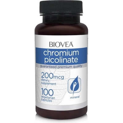 Biovea Chromium Picolinate 200mcg - Хром | 100 caps (8447)
