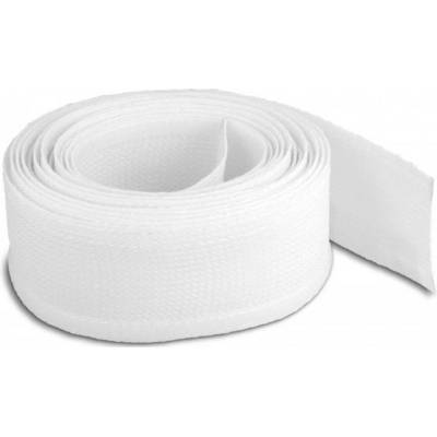 Delock 20817 20817, ochranný oplet polyester, 12 mm (max), biela, 1 ks