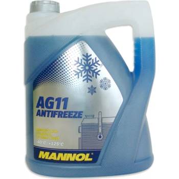 Image 1 of MANNOL АНТИФРИЗ mannol ag11 ГОТОВ ЗА УПОТРЕБА СИН 5 ЛИТРА