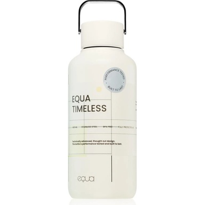 Equa Timeless nerezová láhev na vodu malá barva Set Match 600 ml