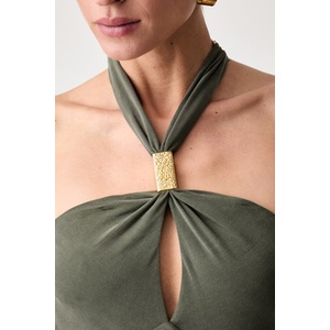 Marciano by Guess рокля с връзка зад врата с модал SORAYA (G6YK48.K4912)