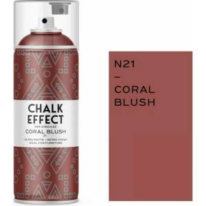 COSMOS LAC СПРЕЙ БОЯ ТЕБЕШИРЕНА chalk efefect 400мл 21 coral blush (06520)