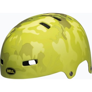 Bell Детска каска Bell Span, matte hiviz yellow/camo