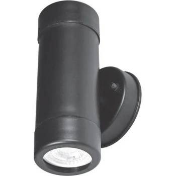 Image 1 of VIVALUX Фасаден аплик navara 2xgu10 - Черен (viv004649)