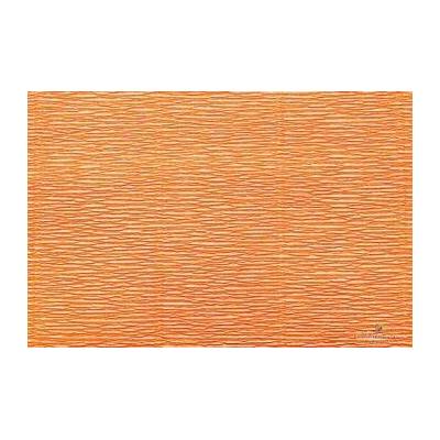 Krepový papír 180g role 50cm x 2,5m tm. Oranžová 581