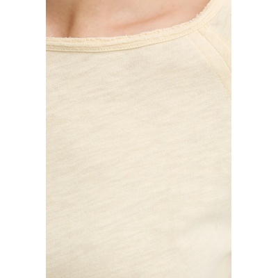 American Vintage Памучна блуза с дълги ръкави American Vintage T-SHIRT ML COL BATEAU (SON31G)