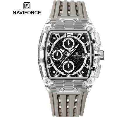 Naviforce Часовници naviforce si-38616 - Сив / Сребърен kp38616 (si-38616)