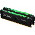 Kingston FURY Beast RGB 16GB (2x8GB) DDR4 3600MHz KF436C17BB2AK2/16