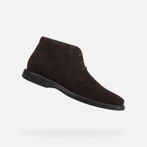 Geox Кафяви мъжки боти Geox Brayden 2fit Geox | Kafyav | МЪЖЕ | 39