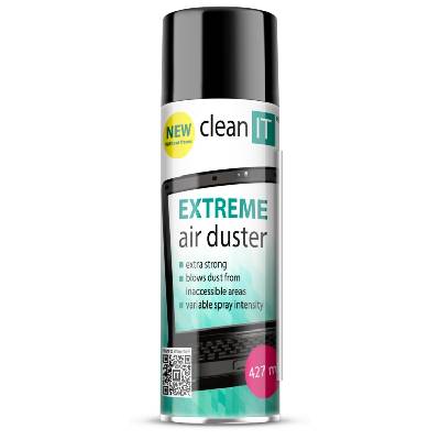 CLEAN IT stlačený plyn 500g nehořlavý EXTREME - Clean IT stlačený vzduch EXTREME nehořlavý 500 g