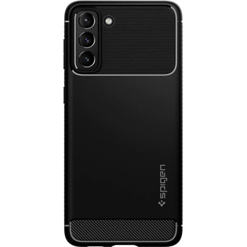 Spigen Гръб Spigen Rugged Armor за Samsung Galaxy S21 Plus - Черен (8809756642333)