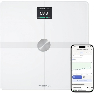 Withings Body Smart Advanced Body Composition Wi-Fi Scale White