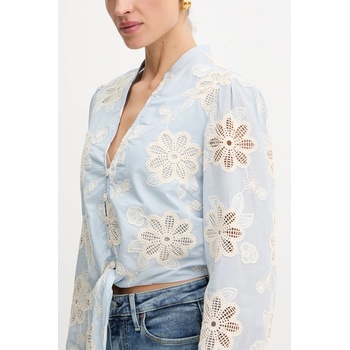 GUESS Памучна риза Guess HAZEL (W5YH1B.WHEO0)