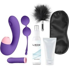 S Pleasures Velvet Lovers Kit Coral & Purple