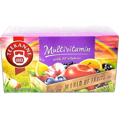 TEEKANNE Multivitamín World of Fruits 20 vrecúšok 50 g