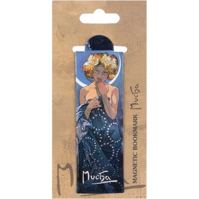 Magnetická záložka Alfons Mucha – Luna