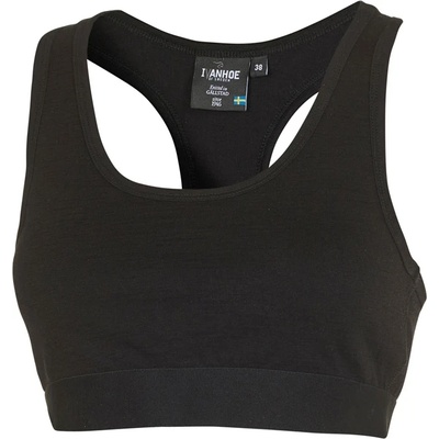 Ivanhoe of Sweden Дамско мериносово термобельо Ivanhoe of Sweden Women's Underwool Wool Bra Merino base layer - Black - размер 38 (EU) (115-1590-0112)