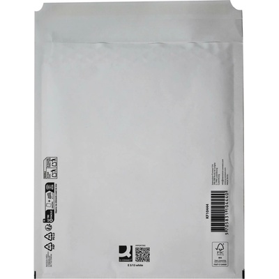 Bublinkové obálky Q-Connect - E/5, 240 x 275 mm, bílé, 10 ks