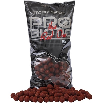 StarBaits Boilies Probiotic Red One potápivé 1kg 20mm