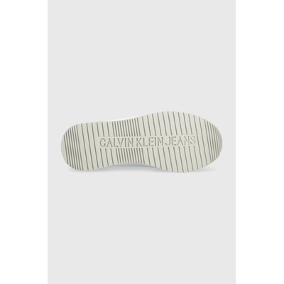 Calvin Klein Jeans Маратонки Calvin Klein Jeans YW0YW00840 RUNNER SOCK LACEUP NY-LTH W в бежово YW0YW00840 (YW0YW00840)