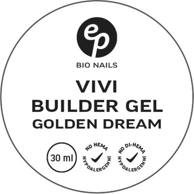 Bio nails Vivi modelovací hypoalergenní gel golden dream 30 ml