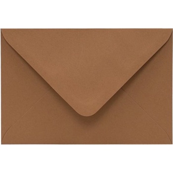 KASKAD Цветен плик KASKAD LC/6 enyvated 114x162mm 19 орех 50 броя 00419 (00419)