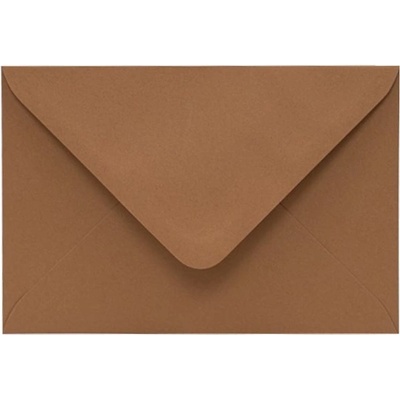 KASKAD Цветен плик KASKAD LC/6 enyvated 114x162mm 19 орех 50 броя 00419 (00419)