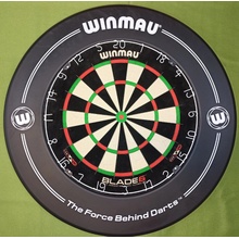 Winmau set DOUBLE - terč Blade 6 + okruží Black Print