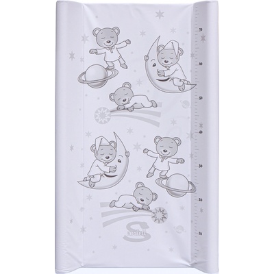 Scarlett podložka s pevnou vložkou Galaxy bílá 80 x 50 – Zboží Dáma