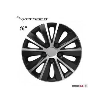 Versaco Тасове за джанти 16'' Versaco Rapid Silver / Black