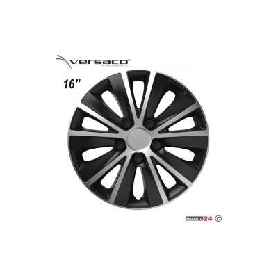 Versaco Тасове за джанти 16'' Versaco Rapid Silver / Black