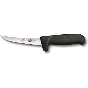 Victorinox Нож за обезкостяване Victorinox Fibrox 5.6603. 12M, 12 см, неръждаема стомана, извито острие, черен (5.6603.12M)