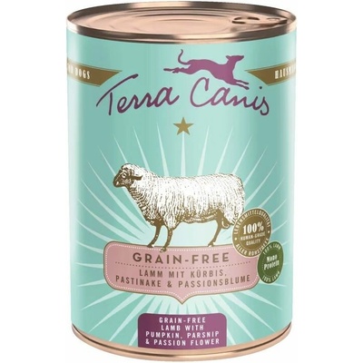 Terra Canis Grain-free Lamb with pumpkin parsnip & passion flower 400 g
