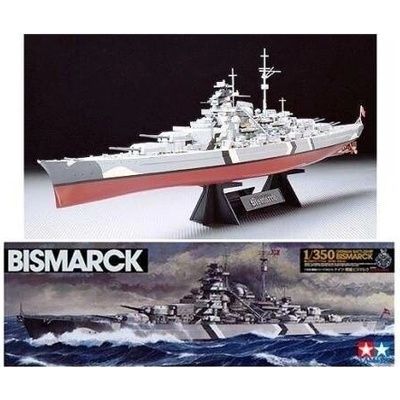 Tamiya German Battleship Bismarck 1:350