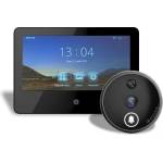 Eques Дигитална Wi-Fi шпионка за врата Eques VEIU S31
