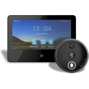 Eques Дигитална Wi-Fi шпионка за врата Eques VEIU S31